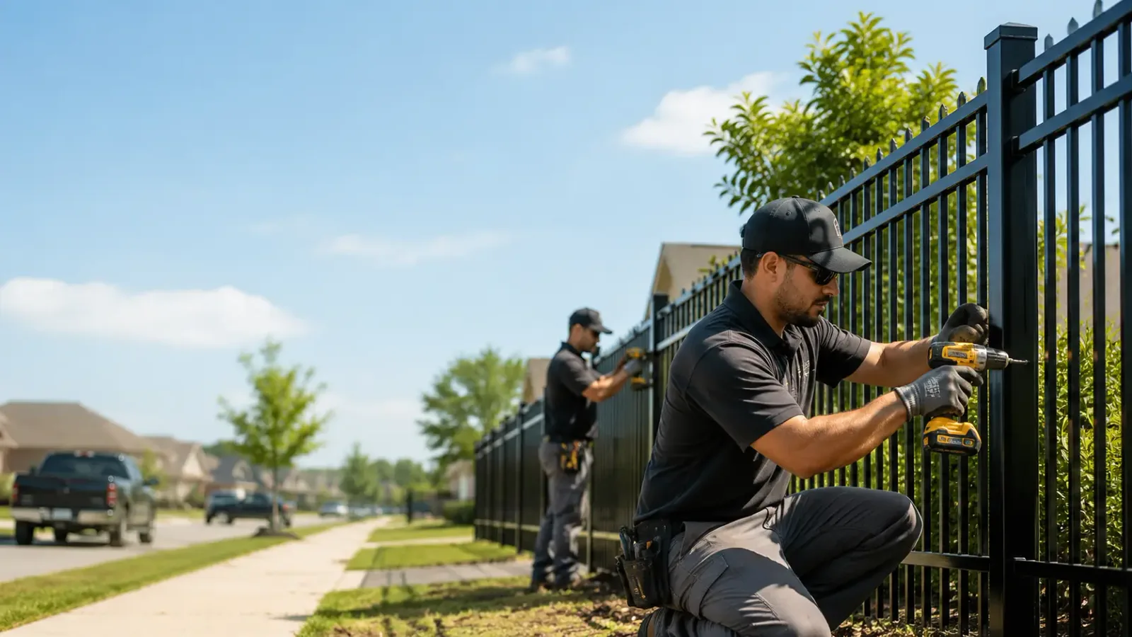 Metal Fence Installation in Sedalia, KY